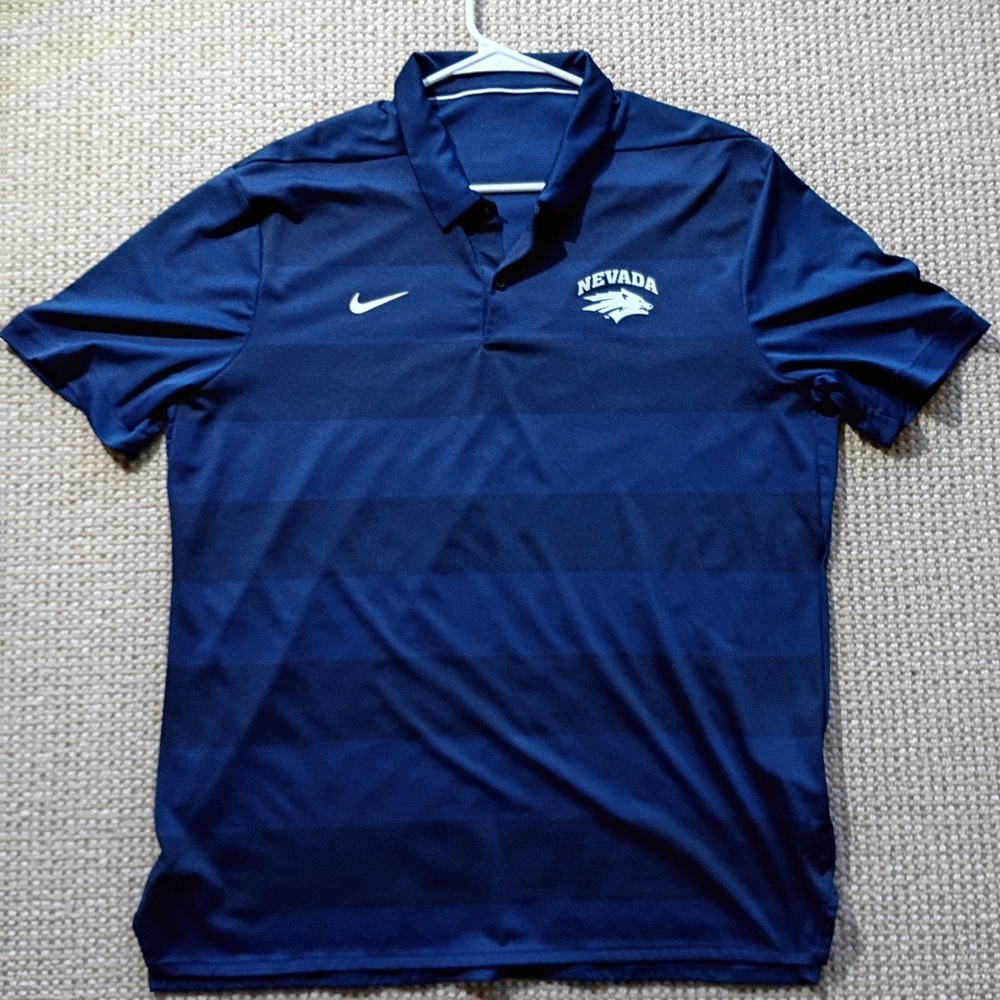 Nevada Wolf Pack Nike Polo XL